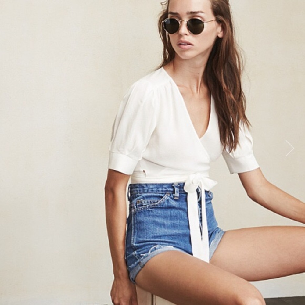 Reformation Potion Wrap Top